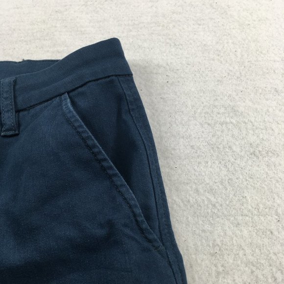 Kut Womens Shorts Blue 8 Mid Rise Casual 4.5 Inch Inseam Outdoor Pockets Comfort - Picture 3 of 8